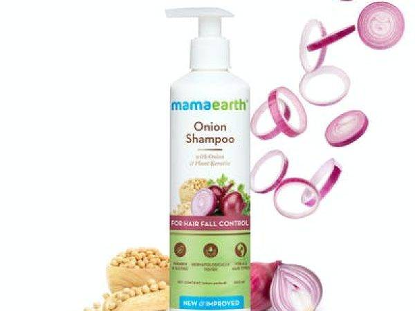 MamaEarth Onion Shampoo with Onion and Plant Keratin
